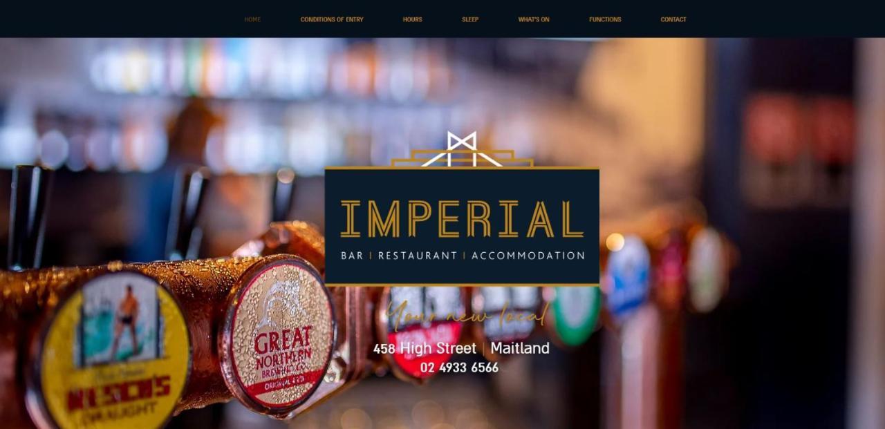 Imperial Hotel מאטילנד מראה חיצוני תמונה